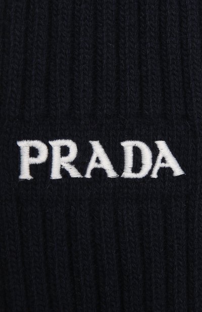 Шарф из шерсти и кашемира PRADA, арт. UMS402-1B1A-F0124-212, фото 3