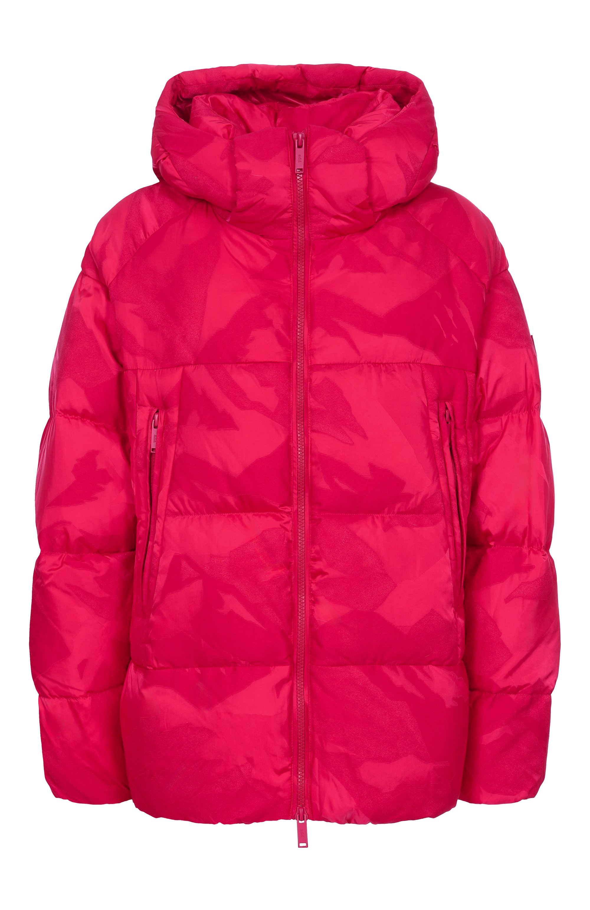 Пуховик ADD красного цвета по цене 89950 руб., арт. 12AWHL06R, фото 1 Пуховик ADD, арт. 12AWHL06R, фото 1