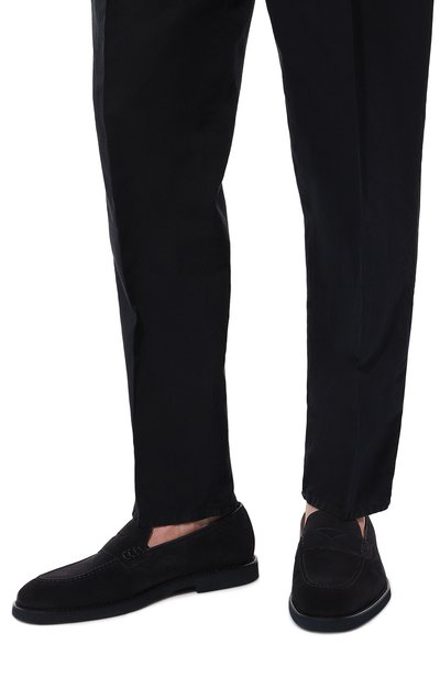 Замшевые пенни-лоферы DOUCAL'S, арт. DU3294SAL0UF106BB00, фото 3