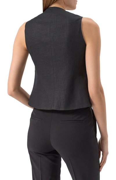 Жилет с отделкой пайетками KITON, арт. D59402K0991E01, фото 4