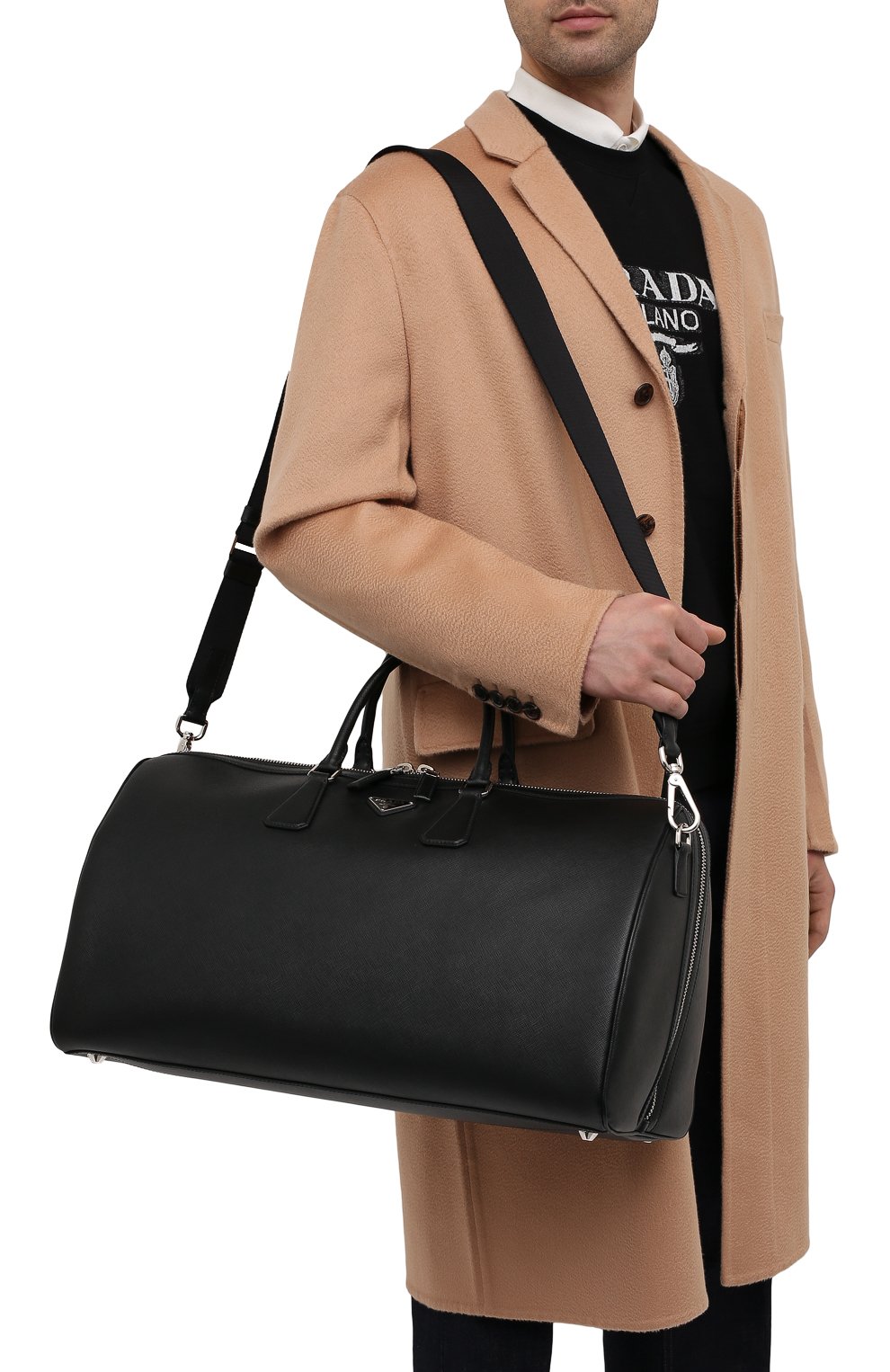 Кожаная дорожная сумка PRADA, арт. 2VC018-9Z2-F0002-OOO, фото 5