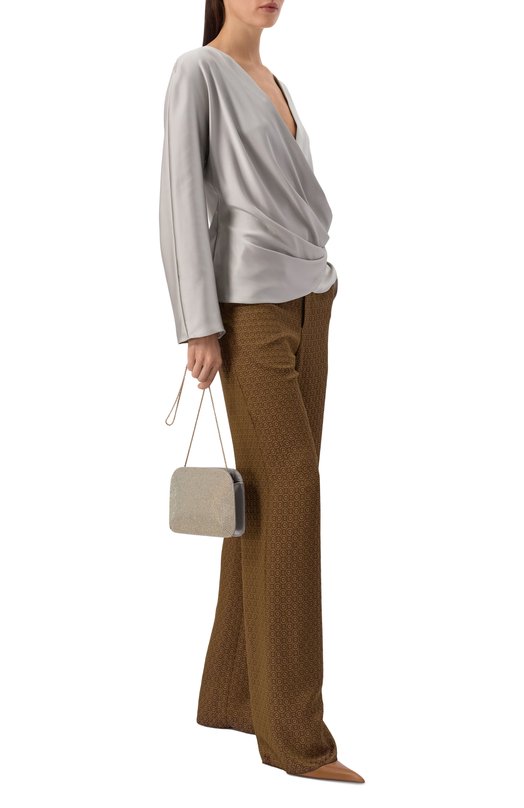 Клатч La Prima Giorgio Armani GW001000/AF20528 Серый  GW001000/AF20528 Фото 7
