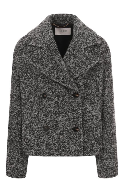 Женское полупальто из кашемира и шелк AGNONA, арт. TH1012E/U7055E