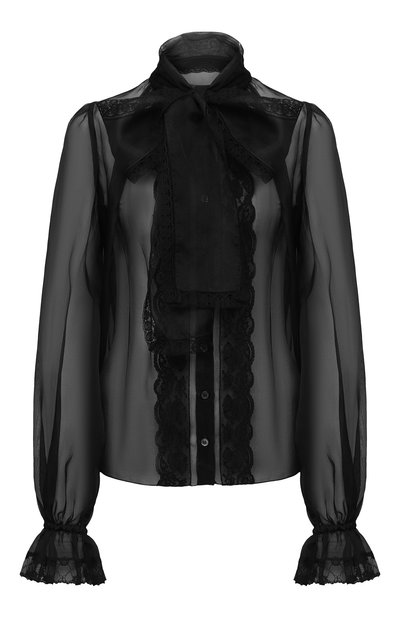 Женская шелковая блузка DOLCE & GABBANA, арт. J5AAJT/FU1BU