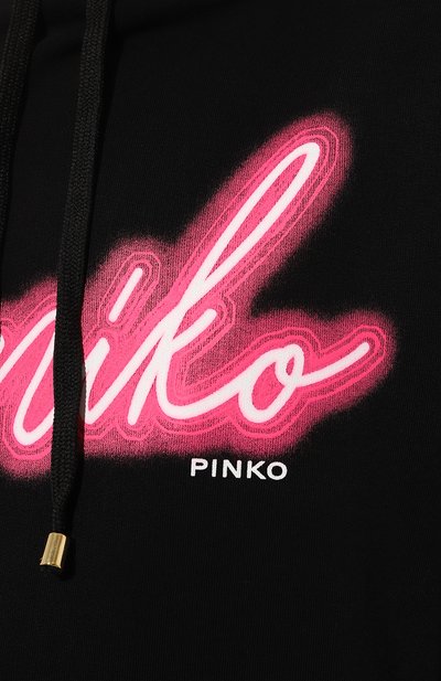 Хлопковое худи PINKO, арт. 101685/A1B0, фото 5