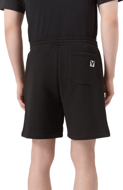 Хлопковые шорты VALENTINO, арт. 6V3MD04WARJ, фото 4