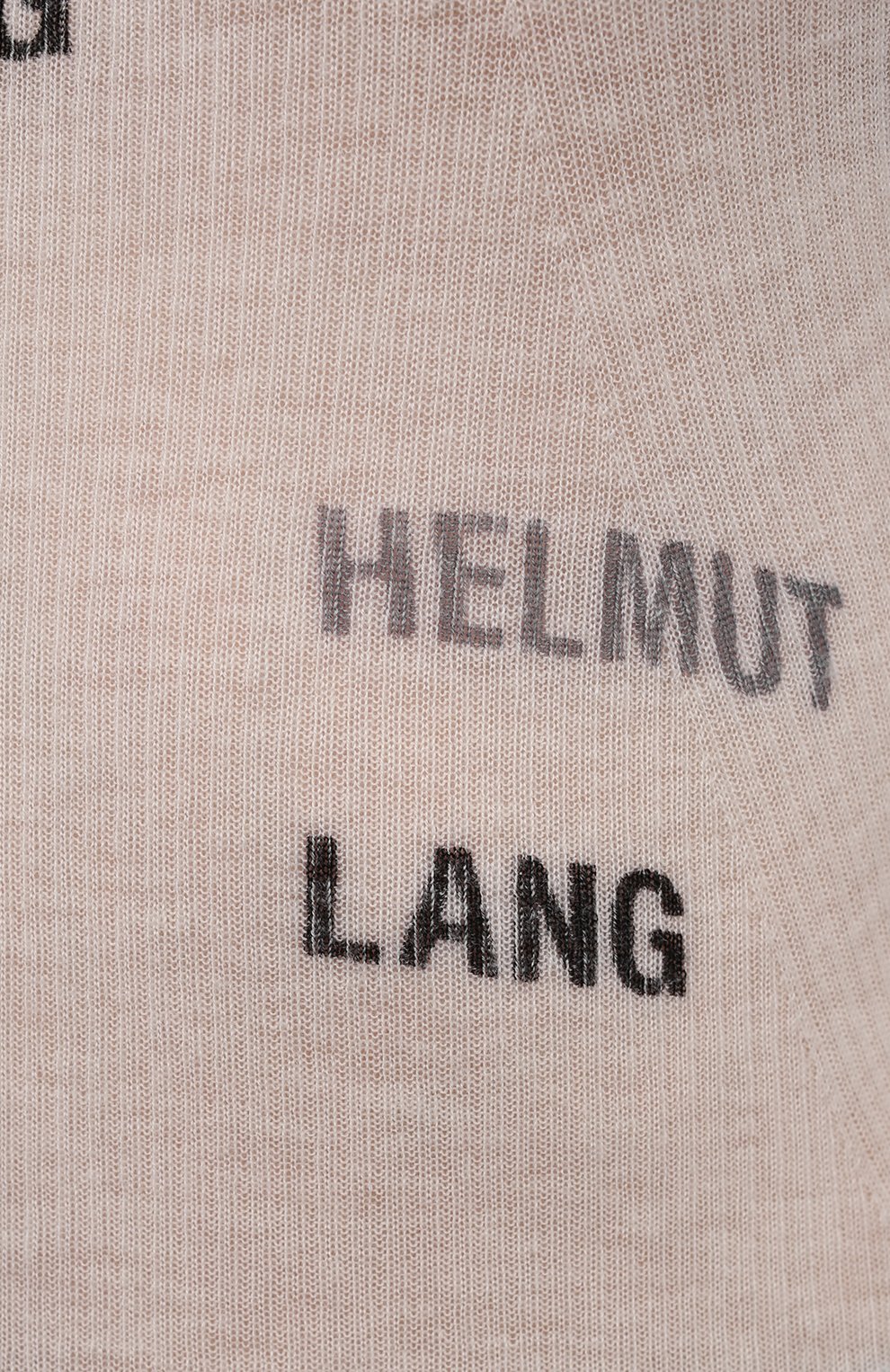 Шерстяной пуловер HELMUT LANG кремового цвета по цене 29750 руб., арт. L04HW714, фото 5 Шерстяной пуловер HELMUT LANG, арт. L04HW714, фото 5