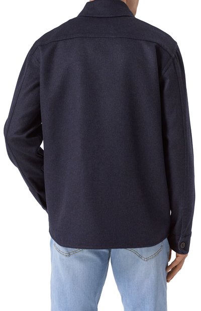 Куртка-рубашка из шерсти и кашемира ZILLI, арт. DBLA04M024450034U, фото 4