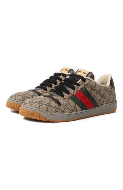 Мужские кеды screener GUCCI, арт. 674530 96GE0