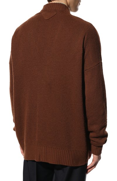 Кашемировый кардиган PRADA, арт. UMG109-1Z9F-F0005-221, фото 4