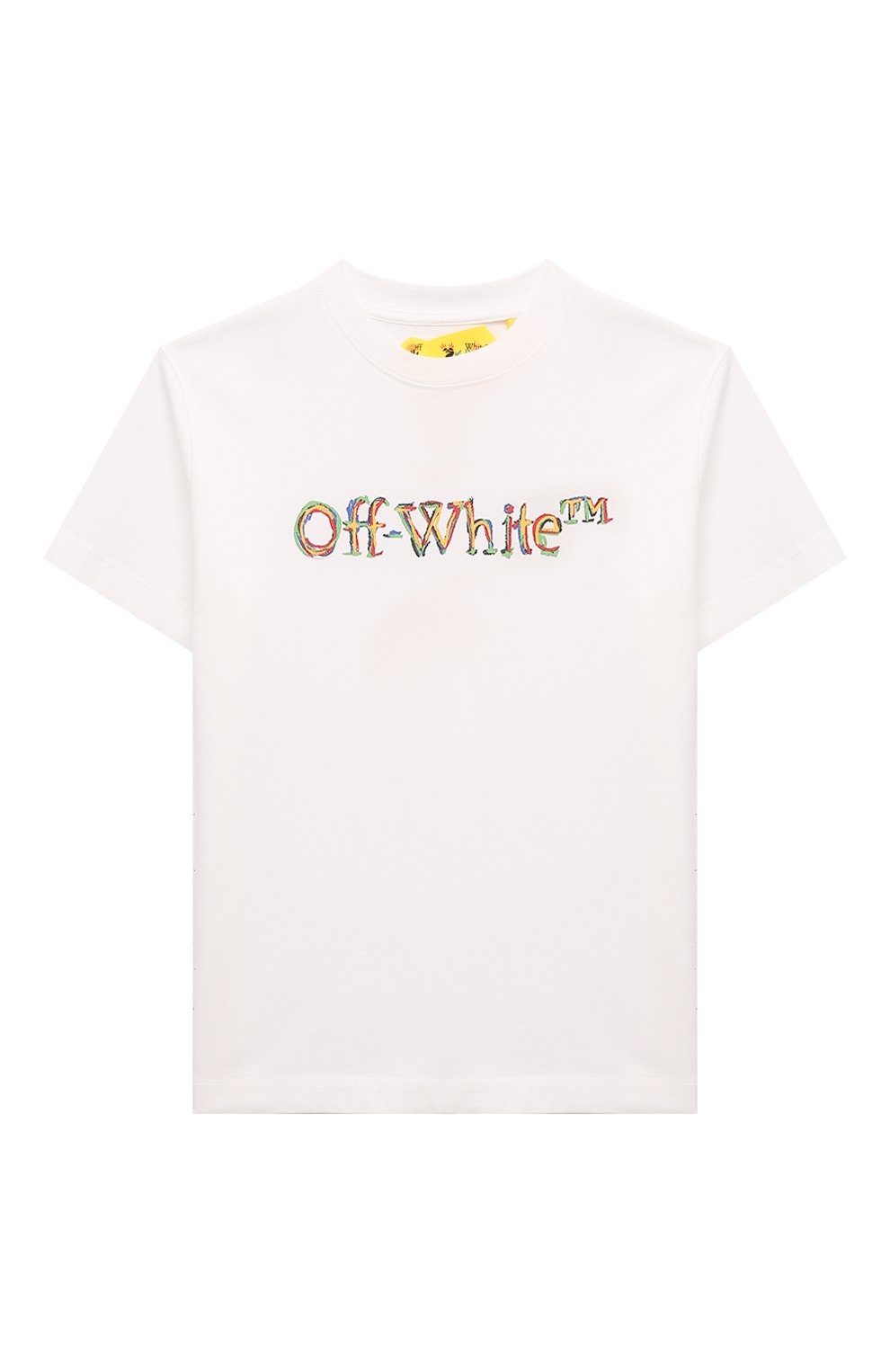 Хлопковая футболка OFF-WHITE, арт. 0BAA002S24JER005/4-10, фото 1
