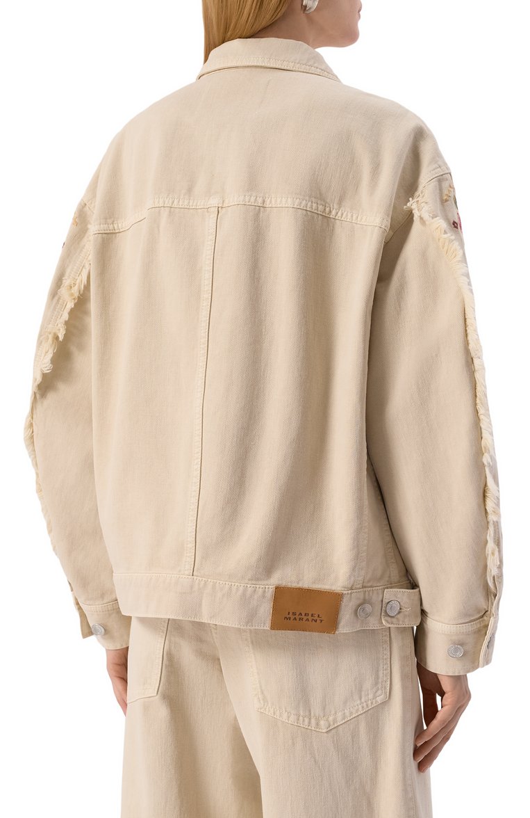 Джинсовая куртка ISABEL MARANT ETOILE, арт. 25PVE0430FA/C1H02E, фото 4
