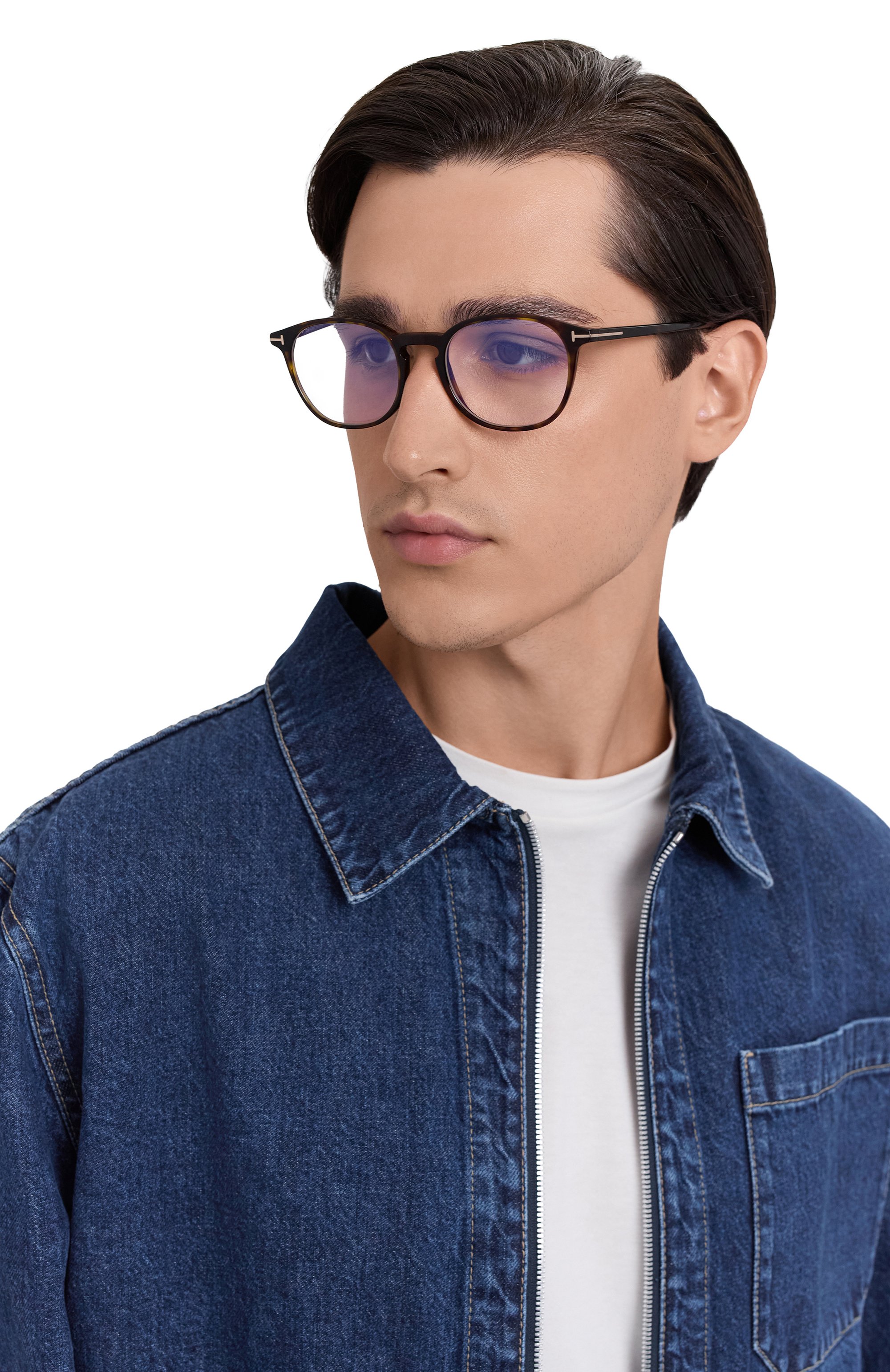 Оправа TOM FORD коричневого цвета по цене 38200 руб., арт. TF5583-B 052, фото 2 Оправа TOM FORD, арт. TF5583-B 052, фото 2