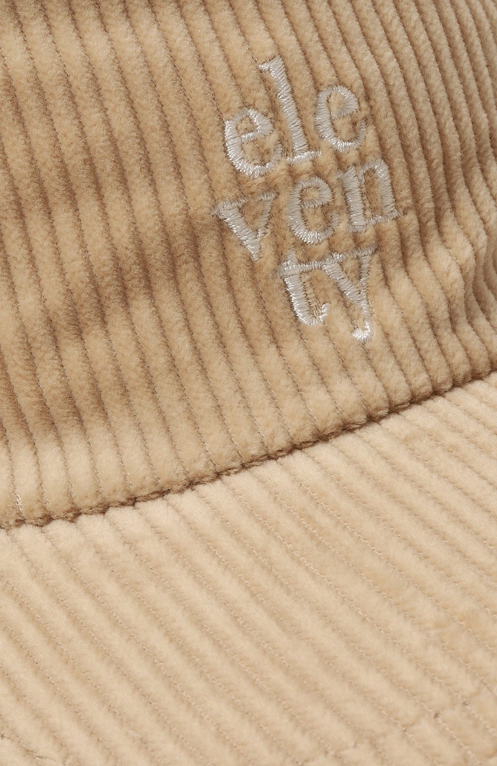 Вельветовая бейсболка ELEVENTY бежевого цвета по цене 12350 руб., арт. ET0P27 V0063, фото 3 Вельветовая бейсболка ELEVENTY, арт. ET0P27 V0063, фото 3