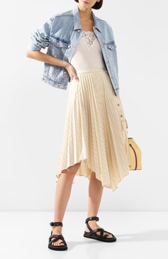 Шелковый топ ERMANNO ERMANNO SCERVINO, арт. 46T T029 CDC, фото 2