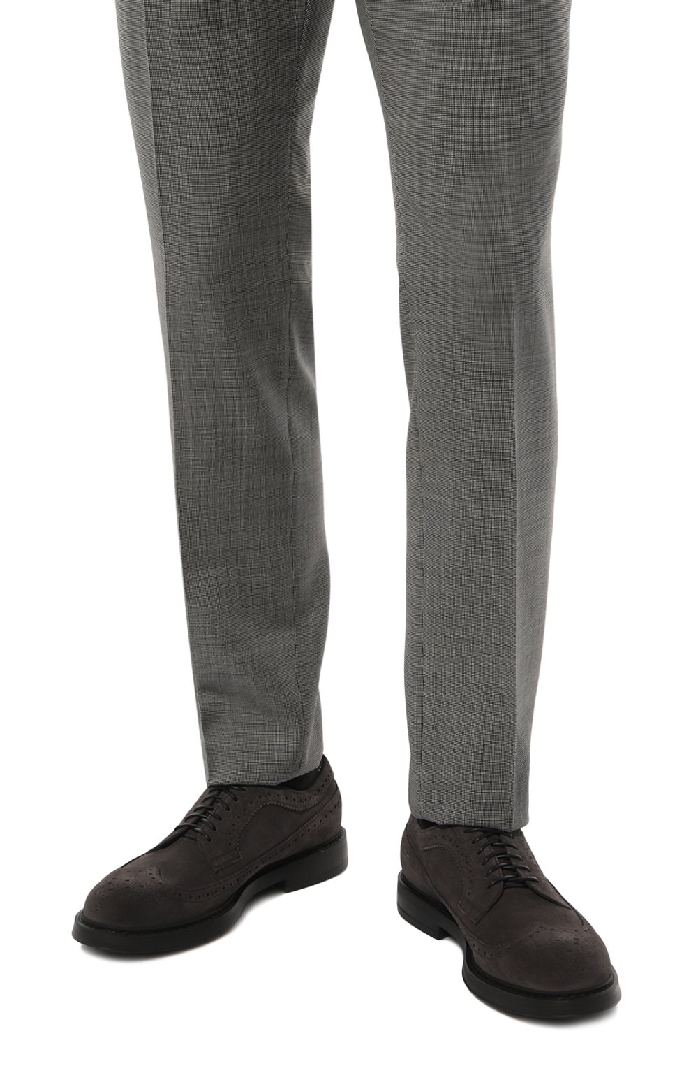 Замшевые дерби DOUCAL'S, арт. DU2523BRUXUF009N, фото 3