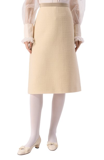 Шерстяная юбка VALENTINO, арт. 6B3RACJ690Y, фото 3