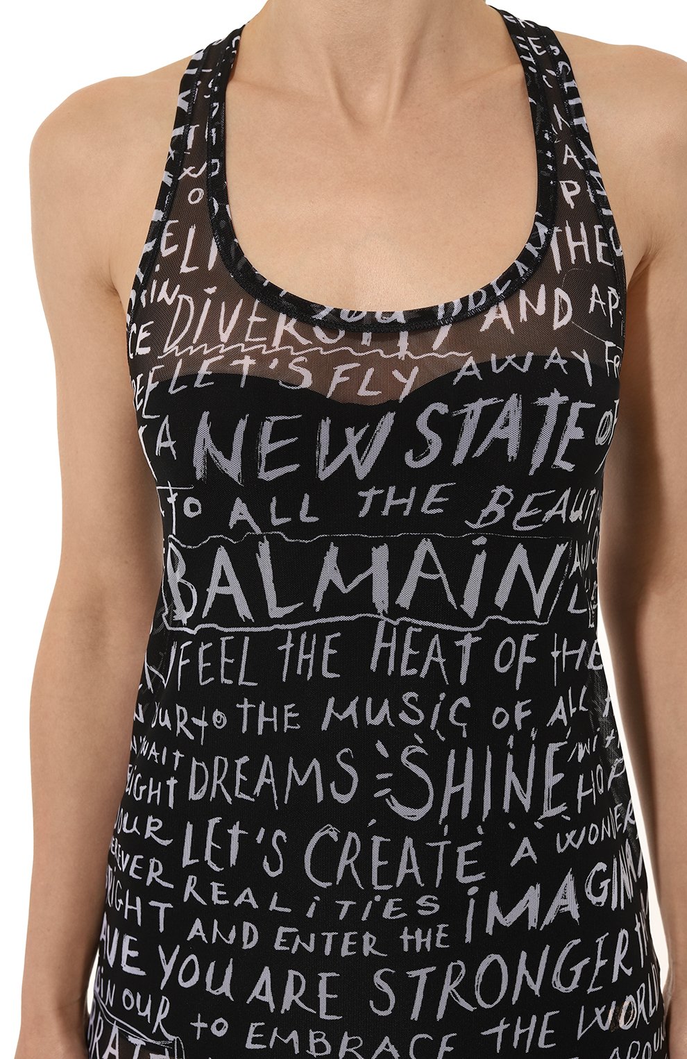 Платье BALMAIN, арт. BKA341280, фото 5