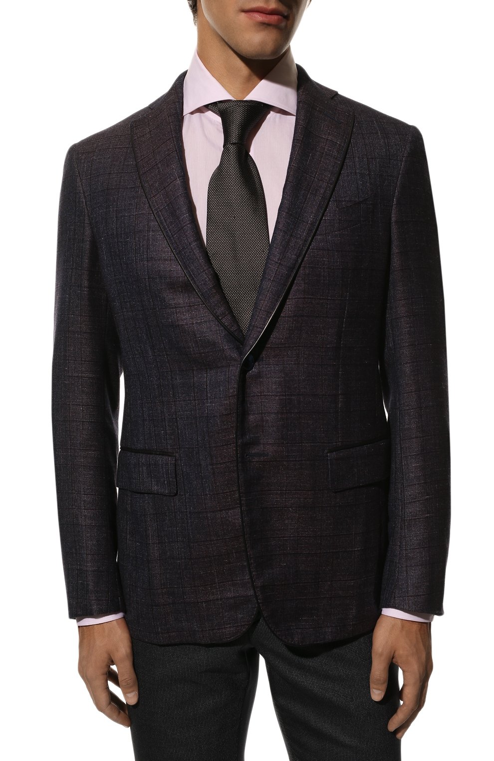 Пиджак из кашемира и шел�ка ZILLI, арт. MNS-VG2Y-2-B6626/0002, фото 3