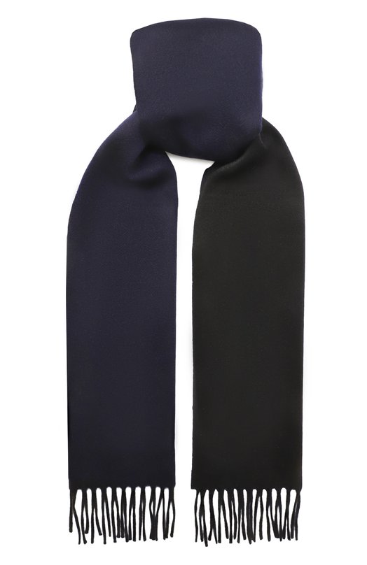 Шарф из кашемира и шерсти MVST S4/28X180/5246-DN11 Синий S4/28X180/5246-DN11