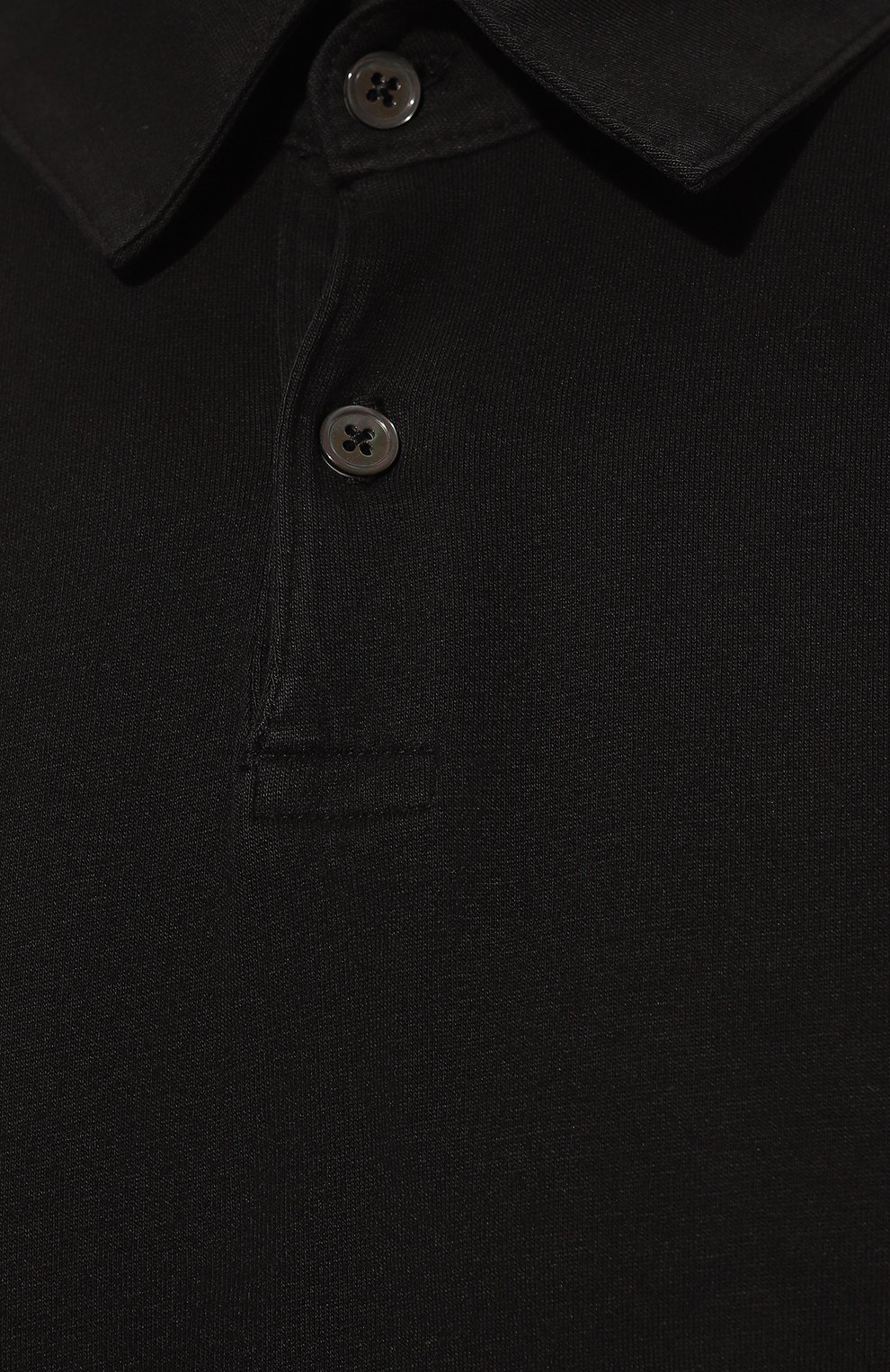 Хлопковое поло JAMES PERSE, арт. MSX3337/BLK, фото 5