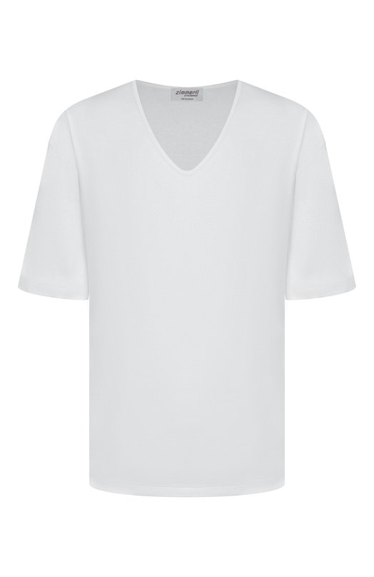 Хлопковая футболка Zimmerli 286-1442_001 Белый 286-1442_001