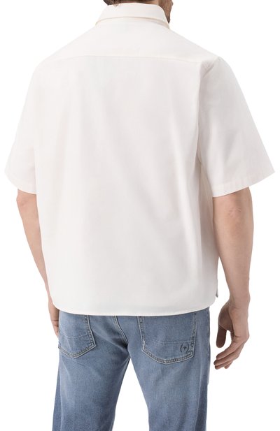 Хлопковая рубашка HUGO BLUE, арт. 50517871, фото 4