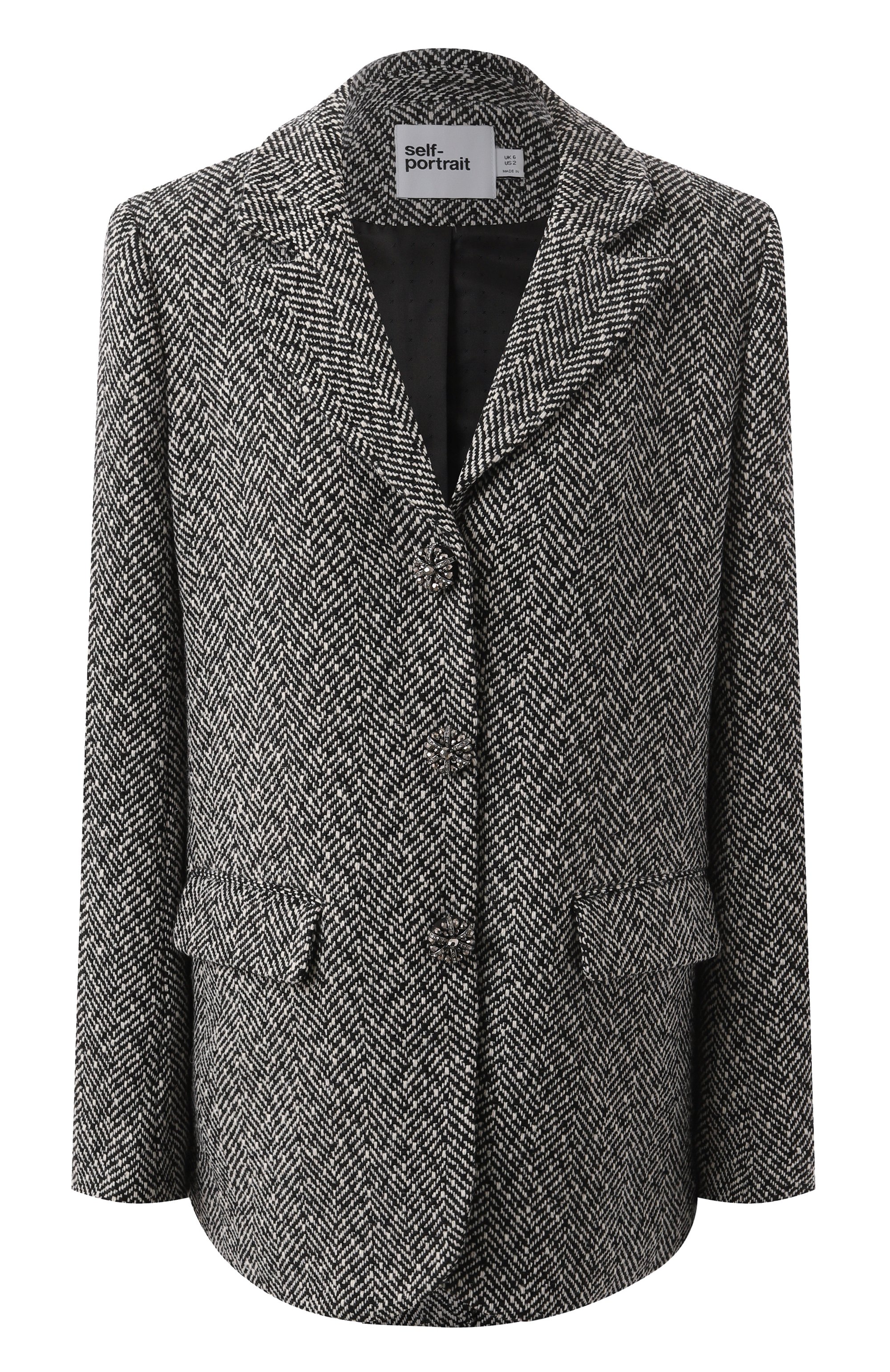 Жакет SELF-PORTRAIT, арт. AW24-173J-B, фото 1