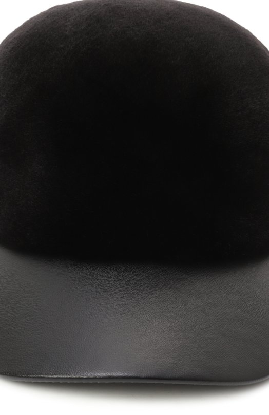 Меховая бейсболка из норки VICTORIA KUSENKOVA 381518502141 Чёрный  381518502141 Фото 3