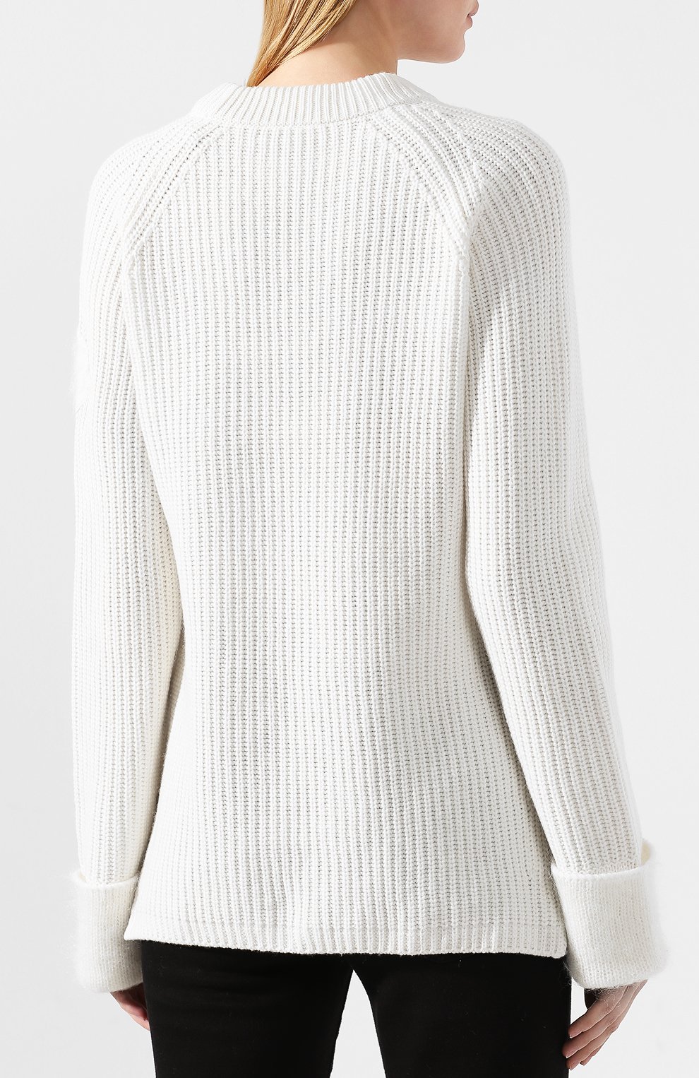 Свитер из смеси шерсти и кашемира MONCLER, арт. E2-093-90543-52-A9164, фото 4