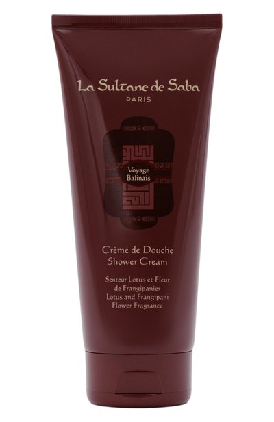 Женского крем для душа «лотос и франжипани» (200ml) LA SULTANE DE SABA, арт. 3700448606877