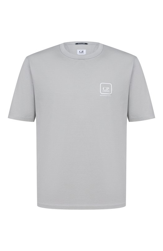 Хлопковая футболка C.P. Company 20CLTS055A/006370W Серый 20CLTS055A/006370W