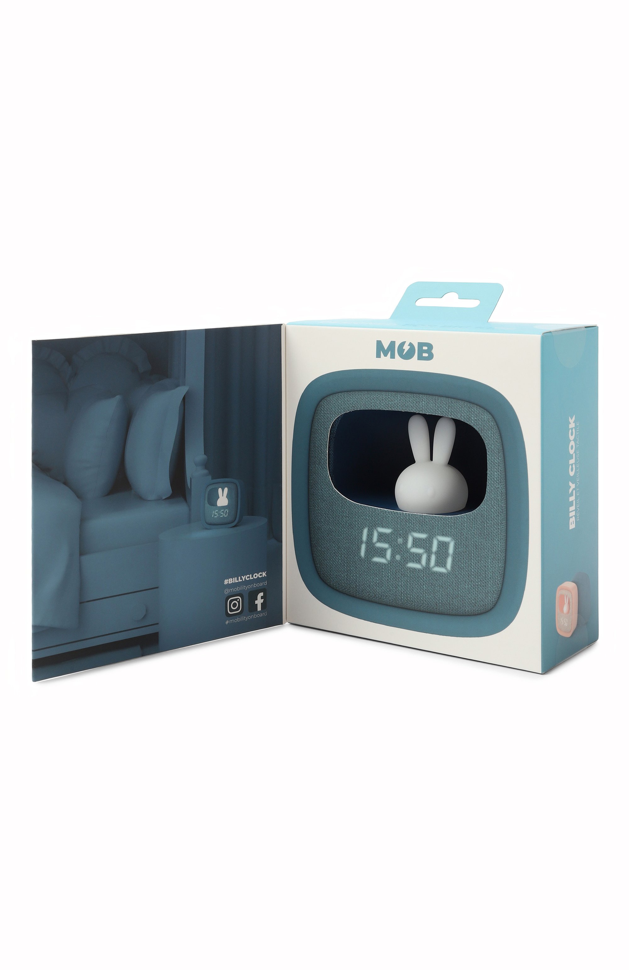 Светильник-часы billy clock and light PLAYFOREVER, арт. BILLY-DKBL-03, фото 2