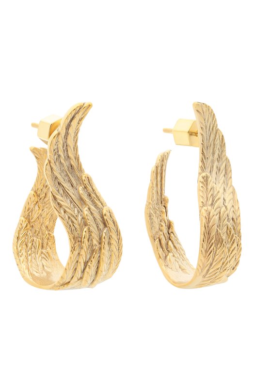 Серьги-крылья Drowning to Embrace Caviar jewellery DTE004 Золотой  DTE004 Фото 3