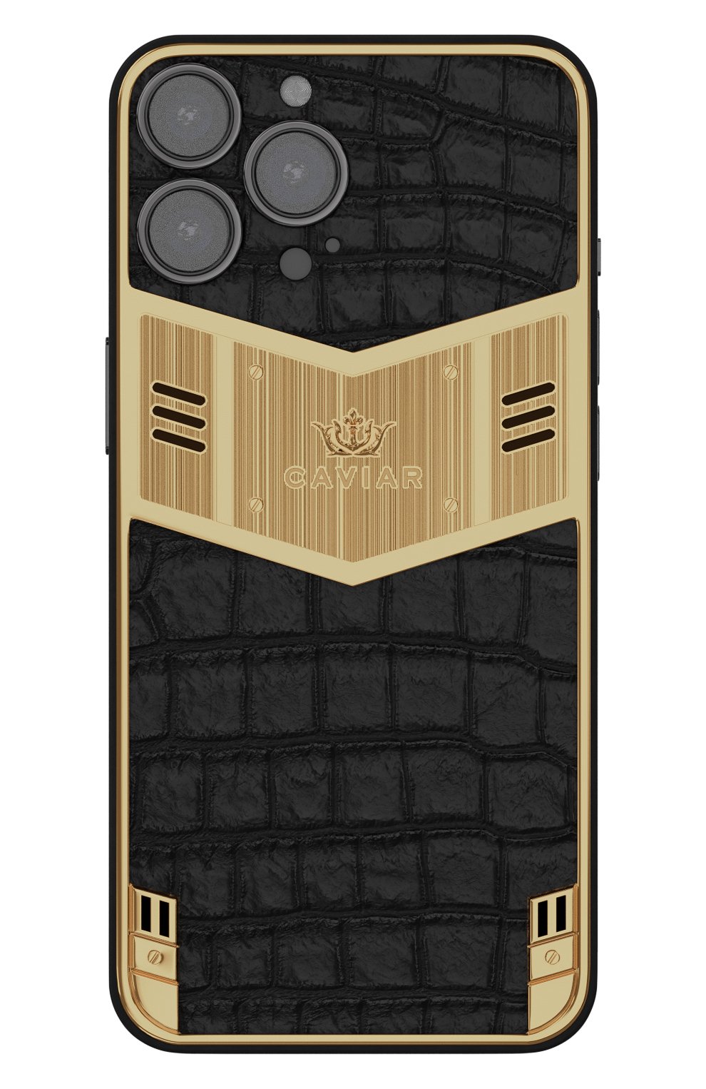 Caviar iphone 14 pro max 1tb victory alligator golg lines CAVIAR, арт. 120554_14max_1024, фото 1