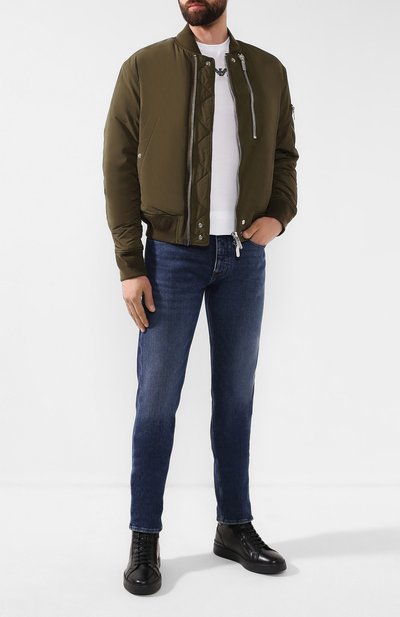 Кожаные кеды BARRETT, арт. CAR-9670.9/CERV0 NER0, фото 2