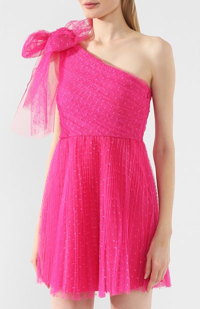 Платье с бантом REDVALENTINO фуксия цвета по цене 99500 руб., арт. RR3VAC02/428, фото 3 Платье с бантом REDVALENTINO, арт. RR3VAC02/428, фото 3