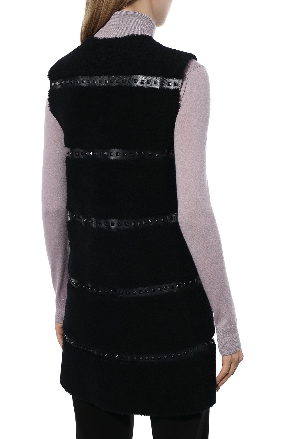 Жилет из овчины VALENTINO, арт. SF3FC2566FF, фото 4