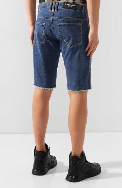 Джинсовые шорты BALMAIN, арт. TH15429/Z081, фото 4