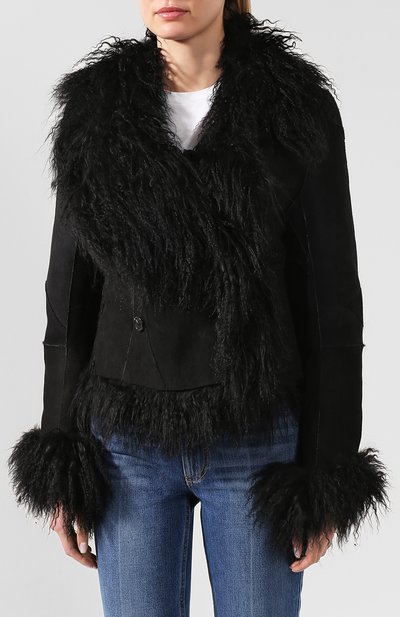 Укороченная дубленка ANN DEMEULEMEESTER, арт. 1902-1214-290-099, фото 3