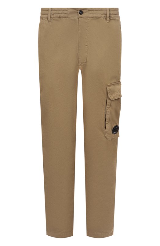 Хлопковые брюки C.P. Company 20CMPA135A/005694G Хаки 20CMPA135A/005694G