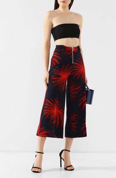 Кроп-топ DRIES VAN NOTEN черного цвета по цене 22100 руб., арт. 191-30744-7327, фото 2 Кроп-топ DRIES VAN NOTEN, арт. 191-30744-7327, фото 2