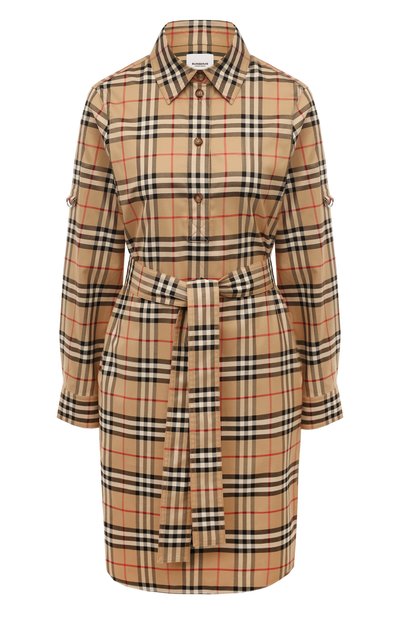 Женское хлопковое платье BURBERRY, арт. 8063498