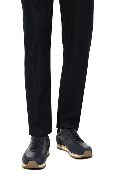 Кожаные кроссовки ZILLI, арт. H0082AM1053VHM001, фото 3