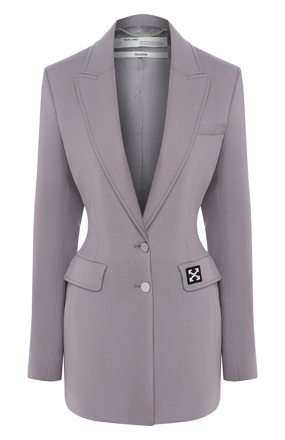 Жакет из смеси вискозы и шерсти OFF-WHITE, арт. 0WEF038R205150680600, фото 1