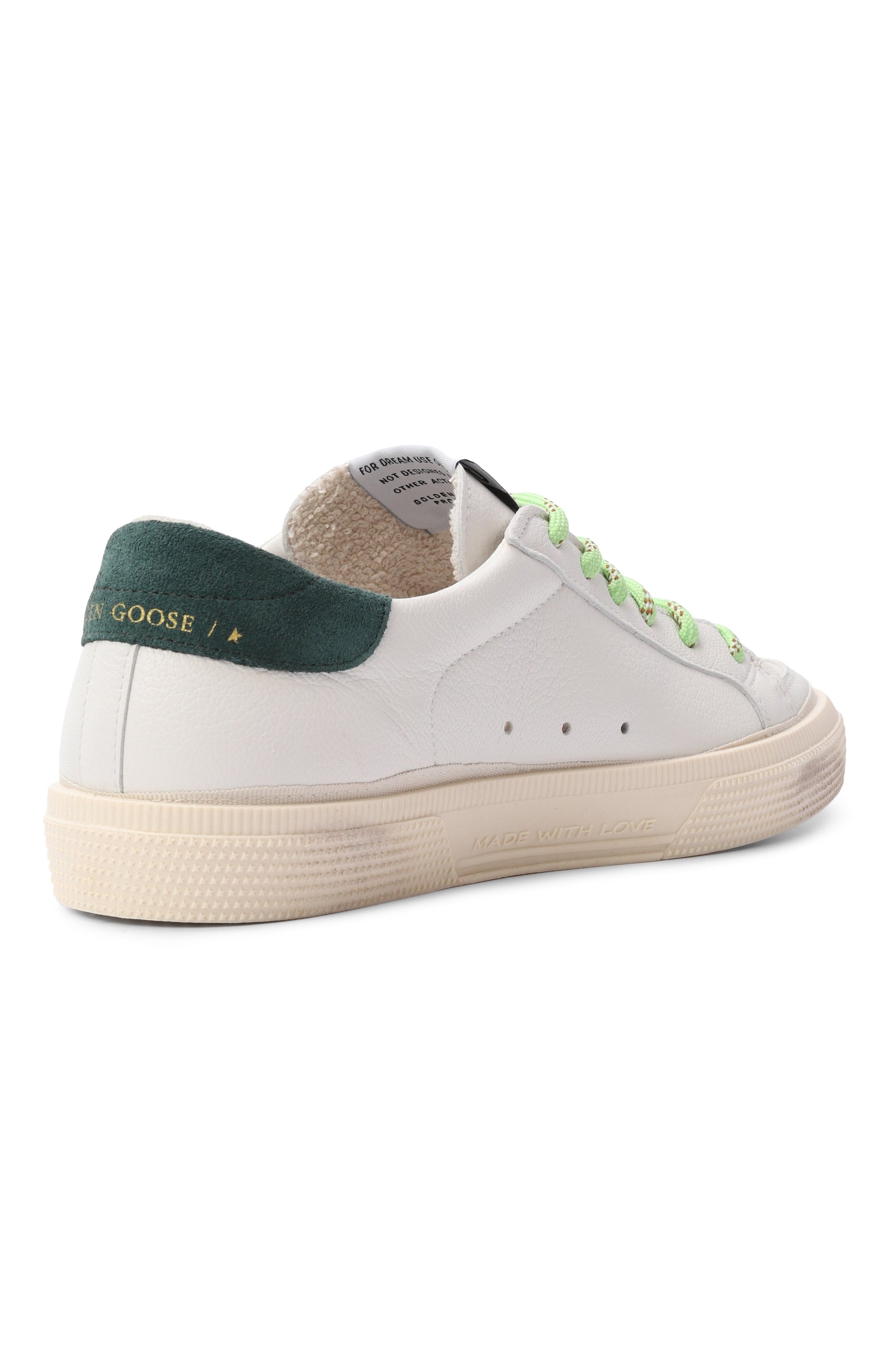 Кожаные кеды may GOLDEN GOOSE DELUXE BRAND, арт. GTF00496.F008670, фото 3