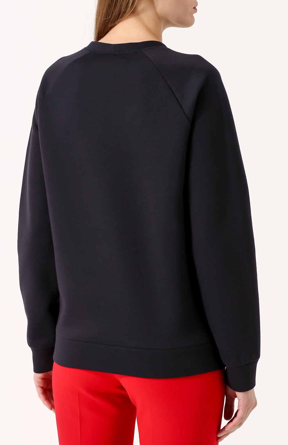 Хлопковый свитшот с логотипом бренда GIORGIO ARMANI, арт. 6YAM90/AJSXZ, фото 4