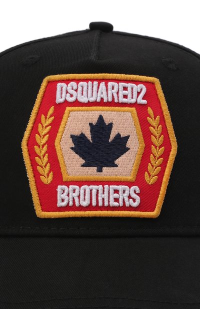 Хлопковая бейсболка DSQUARED2, арт. BCM0528 05C00001, фото 4
