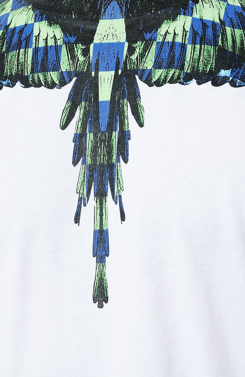 Хлопковая футболка MARCELO BURLON белого цвета по цене 33100 руб., арт. CMAA018S23JER0030145, фото 5 Хлопковая футболка MARCELO BURLON, арт. CMAA018S23JER0030145, фото 5