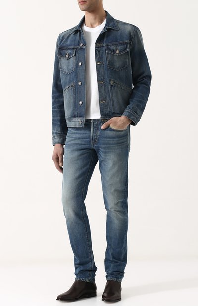 Однотонная футболка с круглым вырезом TOM FORD, арт. BP229/TFJ911, фото 2